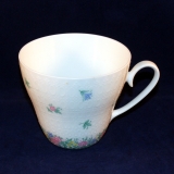 Romanze bunte Blume Kaffeetasse 7,5 x 8,5 cm neuwertig