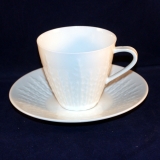 Exzellenz weiss Kaffeetasse 7 x 7,5 cm mit Untertasse sehr gut