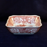 Burgenland red Angular Serving Dish/Bowl 19 x 19 x 6 cm used