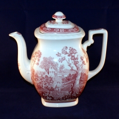 Rusticana red Coffee Pot with Lid 18 cm as good as new
