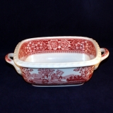 Rusticana red Small Serving Dish/Bowl without Lid 16 x 13,5 x 6 cm as good as new