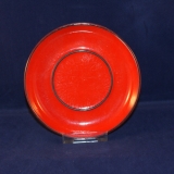 Scandic red Saucer for Tea Cup 14 cm used