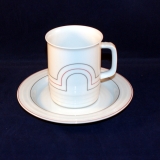 Trio Grafik Coffee Cup with Saucer very good
