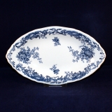 Valeria blue Oval Serving Platter 23 x 14 cm used