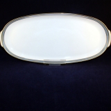 Exquisit Como Blaulüster Cake/Sandwich Plate 36,5 x 17 cm very good