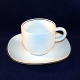 Tournee Noir Coffee Cup with Saucer very good