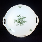 Maria Theresia green Flower Cake Plate with Handle 27 cm very good