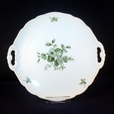 Maria Theresia Grüne Blume Kuchenplatte mit Griff 27 cm sehr gut