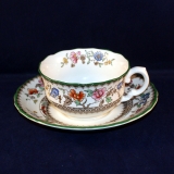 Chinese Rose Tea Cup with Saucer very good