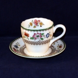 Chinese Rose Espresso Cup with Saucer as good as new