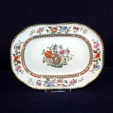 Chinese Rose Oval Serving Platter 26 x 18,5 cm used