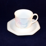 Calla Coffee Cup with Saucer very good