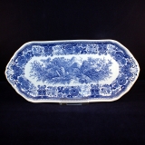 Burgenland blue Cake/Sandwich Plate 34 x 16 cm very good