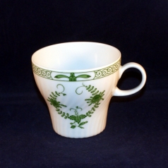 Residenz green Leaf Tendril Coffee Cup 7 x 8 cm as good as new