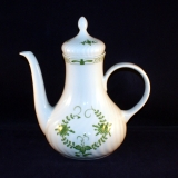 Residenz green Leaf Tendril Coffee Pot with Lid as good as new