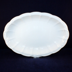 Viktoria white Oval Serving Platter 33 x 23 cm used