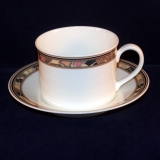 Concorde Brocade Cappuccino Cup with Saucer very good