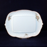 Rosette Butter Plate without Cover 22 x 16,5 cm very good