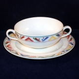 Indian Look Soup Cup/Bol with Saucer as good as new