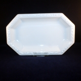 Maria white Angular Serving Platter 29 x 18 cm used