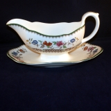 Chinese Rose Gravy/Sauce Boat as good as new