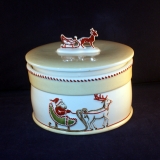 Baking & Storage Storage Jar Motiv Reindeer 9,5 x 17,5 cm as good as new