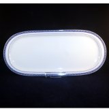 Pearl China Kuchen-/Sandwichplatte 36,5 x 16,5 cm sehr gut