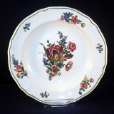 Alt Strassburg Soup Plate Scene Tulip 23 cm used