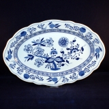 Maria Theresia Zwiebelmuster Platte oval 34,5 x 23 cm neuwertig