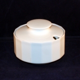 Polygon white Sugar Bowl with Lid as good as new