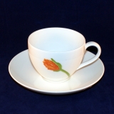 Iceland Poppies Kaffeetasse mit Untertasse neuwertig