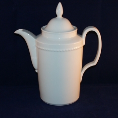 Herzog Ferdinand white Coffee Pot with Lid 18 cm as good as new