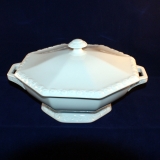 Maria white Serving Dish/Bowl with Lid 21 cm as good as new