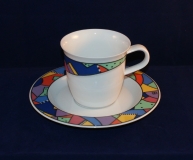 Avenue Sydney Kaffeetasse mit Untertasse neuwertig