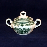 Fasan green Sugar Bowl with Lid as good as new