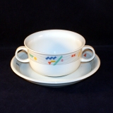 Trend Sunny Secunda Soup Cup/Bowl with Saucer as good as new