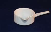 Groove Pattern white flame-retardant Butter Pan used