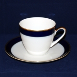 Olivia Kobalt Drache Modell Kaffeetasse mit Untertasse gebraucht
