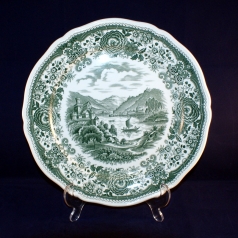 Burgenland green Dinner Plate 27 cm used