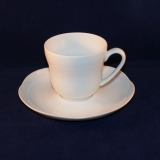 Domaine white Coffee Cup with Saucer very good