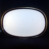 Olivia Kobalt Drache Modell Platte oval 32 x 21,5 cm sehr gut