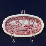 Rusticana red Oval Serving Platter 23,5 x 13 cm very good