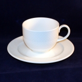 Tipo white Coffee Cup with Saucer as good as new