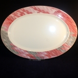 Collage Oval Serving Platter 36 x 25 cm used
