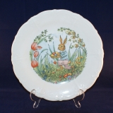 Baronesse Ostern Plate Rabbit with Basket 3,5 x 26 cm as good as new