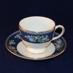 Blue Siam Coffee Cup with Saucer as good as new