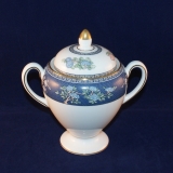 Blue Siam Sugar Bowl with Lid as good as new