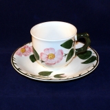 Wildrose Coffee Cup with Saucer very good