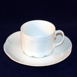 Monbijou white Tea Cup with Saucer as good as new