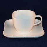 Vivo Design 0701 white Coffee Cup with Saucer as good as new